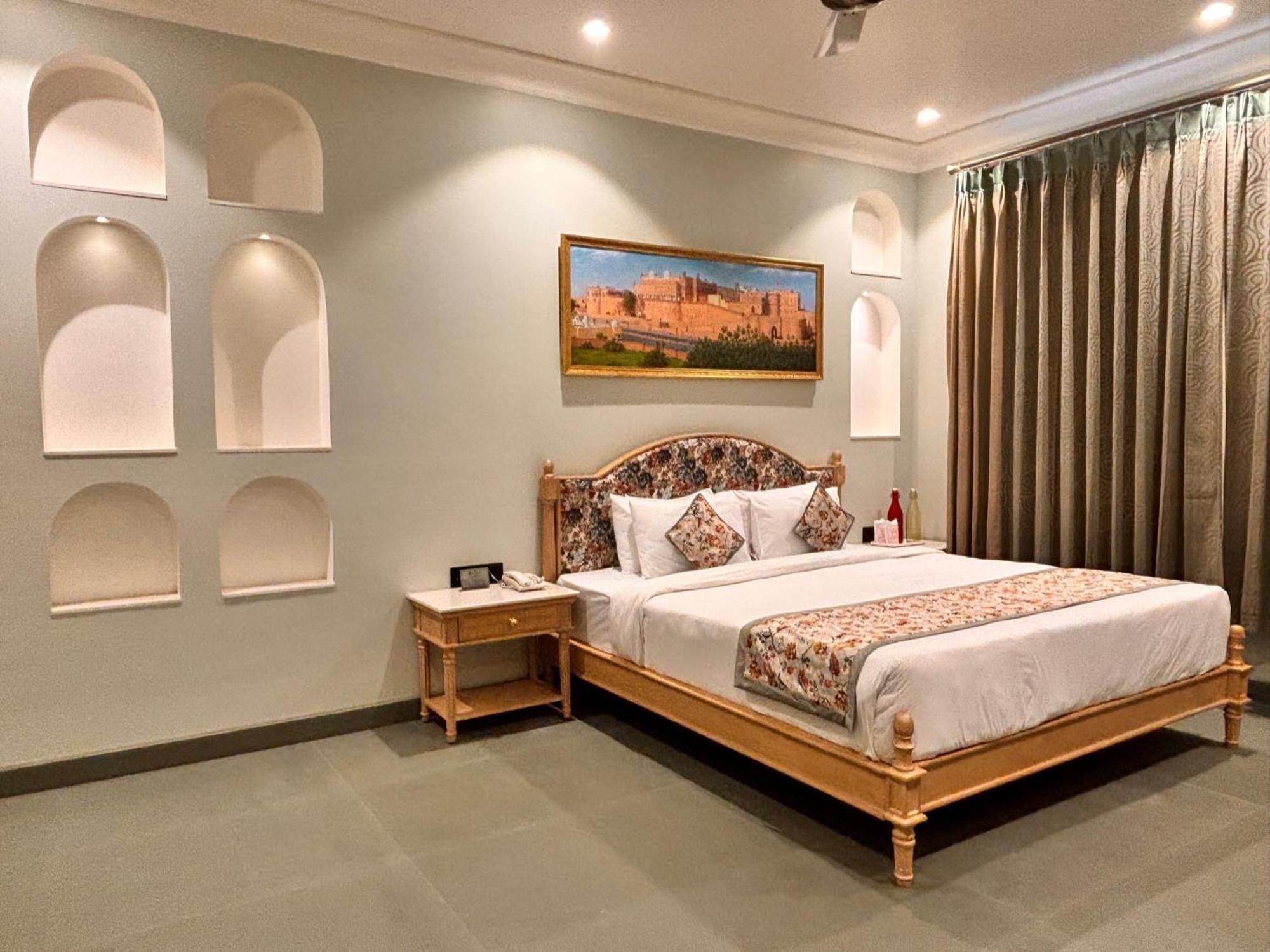 Ratnawali - A Vegetarian Heritage Hotel Jaipur Ngoại thất bức ảnh